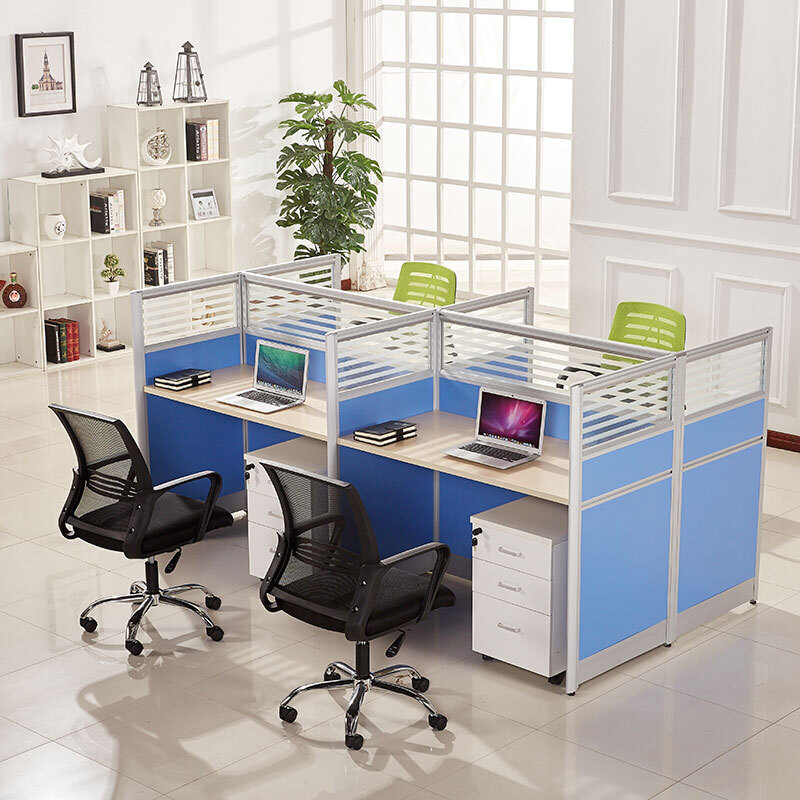 屏風(fēng)工位桌定做-51