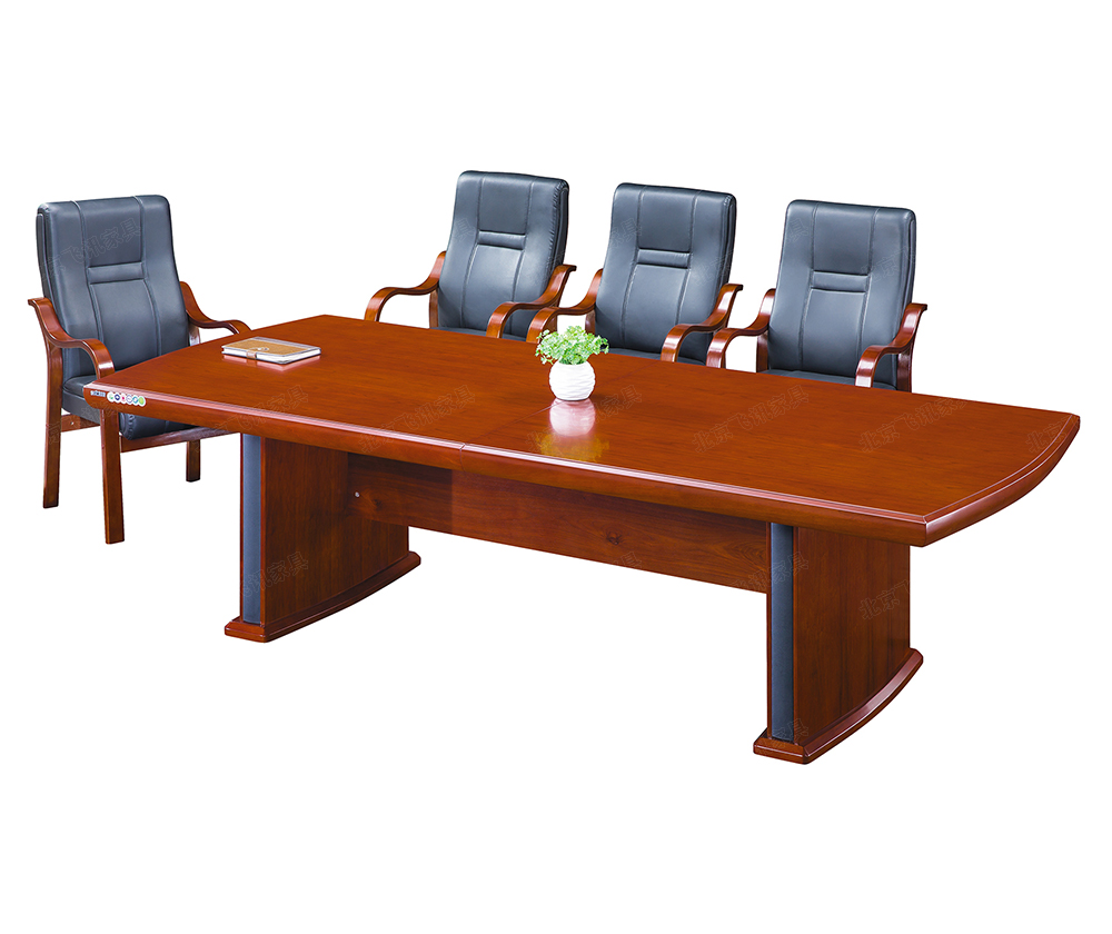實木皮會議桌-83